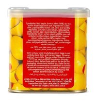 Cebel Biberli Yeşil Zeytin Teneke 600 gr