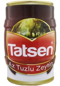 Tatsen Az Tuzlu Siyah Zeytin 1 kg