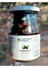 Yarımada Bahçe Az Tuzlu Siyah Zeytin 380 gr