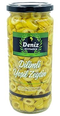 Deniz Zeytincilik Yeşil Zeytin Kavanoz 250 gr