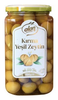 Alan Zeytinleri Yeşil Zeytin 450 gr