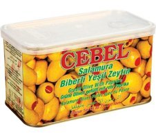 Cebel Yeşil Zeytin Teneke 600 gr