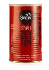 Şems Sele Siyah Zeytin 6x900 gr