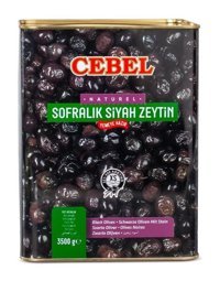 Cebel Siyah Zeytin Teneke 3.5 kg