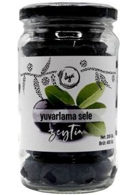 İlya Organik Sele Siyah Zeytin 200 gr