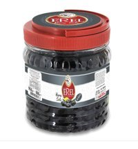 Erel Zeytinleri Az Tuzlu Sele Siyah Zeytin 900 gr