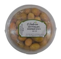 Sadıcım Çizik Yeşil Zeytin Kavanoz 650 gr