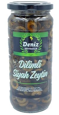 Deniz Zeytincilik Siyah Zeytin Kavanoz 250 gr
