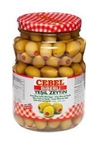 Cebel Biberli Yeşil Zeytin 900 gr