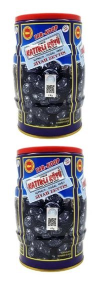 Tar-Koop Siyah Zeytin 2x1 kg