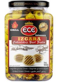 Ece Izgara Yeşil Zeytin 6x1 kg