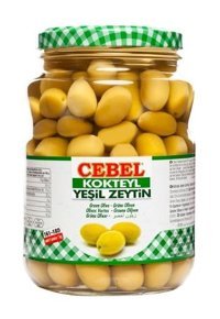 Cebel Kokteyl Yeşil Zeytin 900 gr