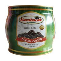 Karabacak Sele Siyah Zeytin Teneke 2 kg