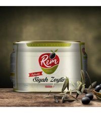 Rem Zeytin Siyah Zeytin Teneke 1.5 kg