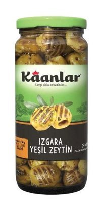 Kaanlar Izgara Yeşil Zeytin 400 gr