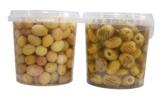 Sadıcım Çizik Yeşil Zeytin Kavanoz 1.25 kg
