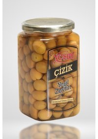 Yeşim Çizik Yeşil Zeytin 400 gr