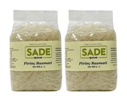Sade Gurme Bamagti Pirinç 2x500 gr