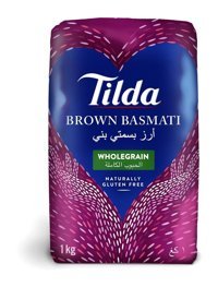 Tilda Kahverengi Basmati Pirinç 1 kg