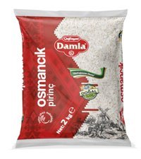 Damla Osmancık Pirinç 2 kg