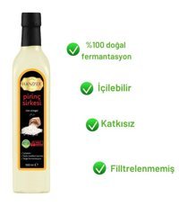 Hanzade Bitkisel Pirinç Sirke 500 ml