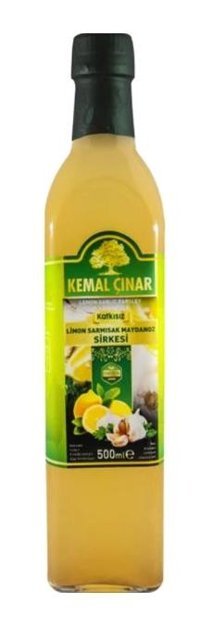 Kemal Çınar Limon - Maydanoz - Sarımsak Sirke 500 ml
