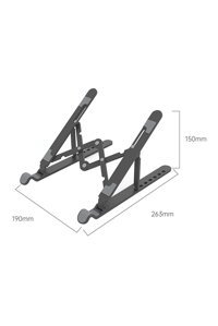 Orico Katlanabilir Alüminyum Dikey Ayarlanabilir Taşınabilir Ayaklı Hareketli Laptop Standı