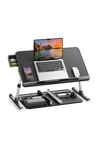 Bix K7 Katlanabilir Alüminyum Dikey Ayarlanabilir Taşınabilir Ayaklı Hareketli Laptop Standı