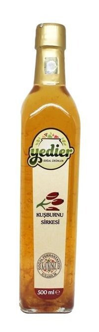 Yedier Kuşburnu Sirke 500 ml