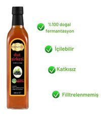 Hanzade Bitkisel Dut Sirke 6x500 ml