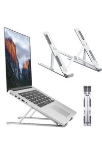 Jacos Katlanabilir Alüminyum Dikey Ayarlanabilir Taşınabilir Ayaklı Hareketli Laptop Standı
