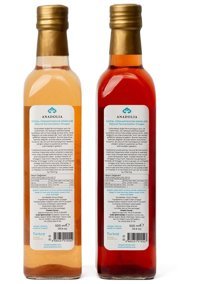 Anatolia Lezzetleri Elma - Üzüm Sirke 2x500 ml