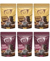 Saray Keyfi Dibek Sade Türk Kahvesi 6x200 gr