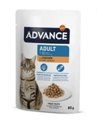 Advance Yetişkin Tavuklu Yaş Kedi Maması 85 gr