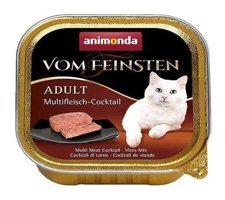 Animonda Vom Feinsten Yetişkin Karışık Etli Ezme Yaş Kedi Maması 100 gr