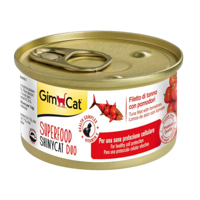 Gimcat Yetişkin Domates-Ton Balığı Parça Etli Yaş Kedi Maması 70 gr