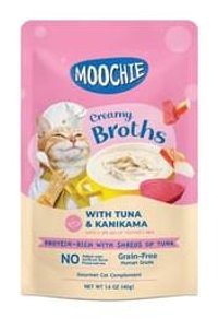Moochie Yetişkin Kanikama-Ton Balığı Çorba Yaş Kedi Maması 40 gr