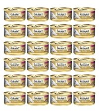 Purina Gourmet Gold Yetişkin Hindi-Ördek Soslu Yaş Kedi Maması 24x85 gr