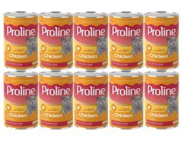 Proline Yetişkin Tavuklu Parça Etli-Soslu Yaş Kedi Maması 10x400 gr