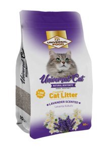Universal Premium Topaklanan İnce Taneli Bentonit Kedi Kumu 10 lt