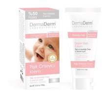 Dermaderm Vitaminli Parfümsüz Parabensiz Pişik Kremi 100 gr