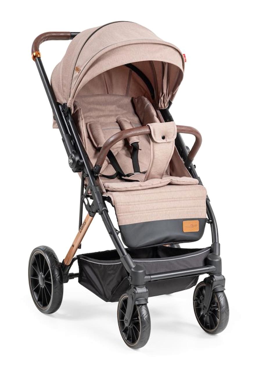 Baby2go Daisy Çift Yönlü Katlanabilir Tam Yatar Bebek Arabası