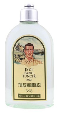 Eyüp Sabri Tuncer Tıraş Aloe Vera-Papatya-Yeşil Çay Cam Şişe Kolonya 250 ml