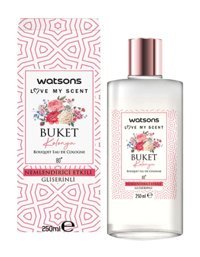 Watsons Buket Çiçeği Cam Şişe Kolonya 250 ml