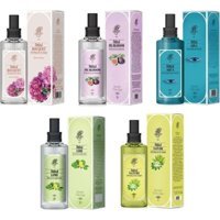 Rebul İncir Çiçeği-Yeşil Yaprak Cam Şişe Kolonya 5x100 ml