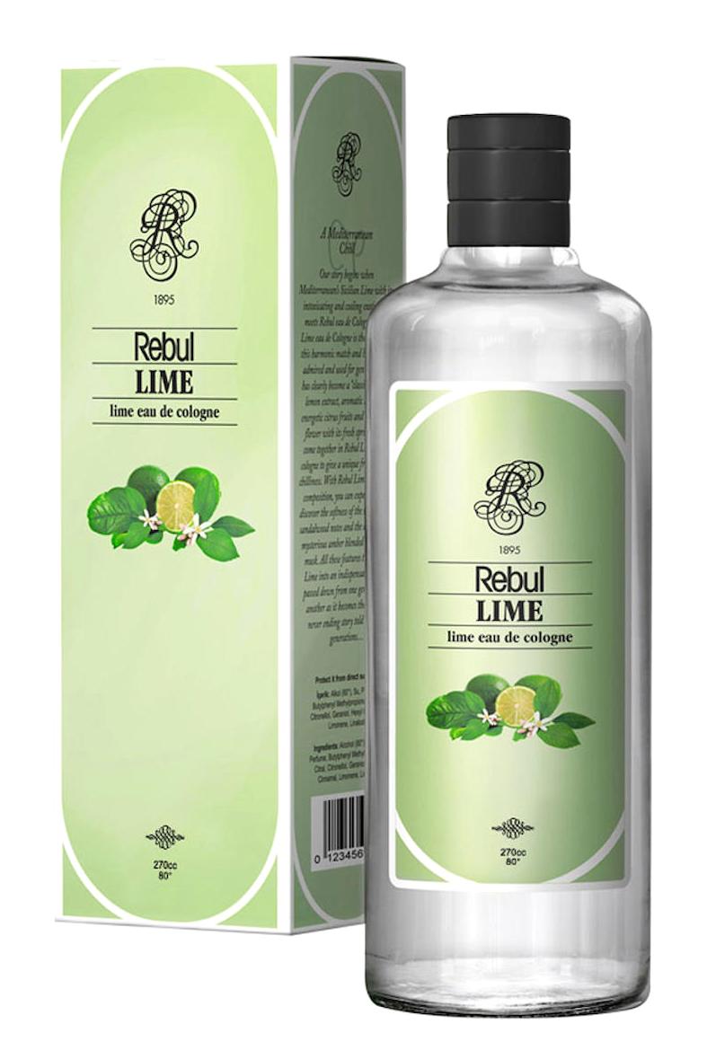 Rebul Limon Cam Şişe Kolonya 2x270 ml