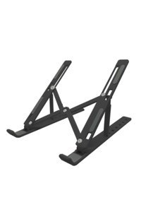 Starcom Katlanabilir Plastik Dikey Ayarlanabilir Taşınabilir Ayaklı Hareketli Laptop Standı
