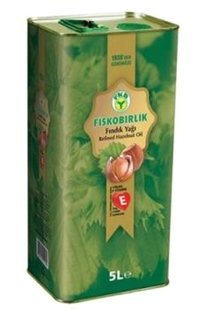 Fiskobirlik Fındık Yağı Tnk 5 Lt. (12'li)