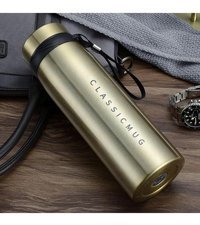 Xcj Paslanmaz Çelik 0.65 lt Outdoor Termos Altın