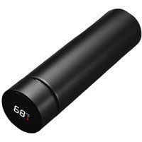 Orz Akıllı Paslanmaz Çelik 0.5 lt Outdoor Termos Siyah